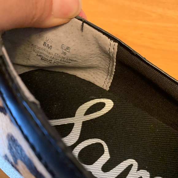 Sam Edelman slip on Becker leopard shoes. Genuine calf hair. - Picture 9 of 9